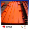 Q235 / Q345 coffrage en acier peint pour les planchers en béton fabriqués en Chine